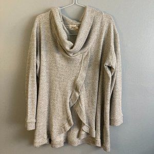 Blondie Apparel Sweater Cream Striped Size Large